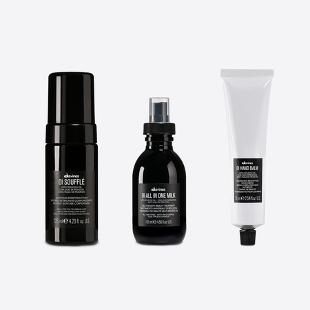 Zestaw Davines OI Soufflé + OI mleczko + OI krem do rąk