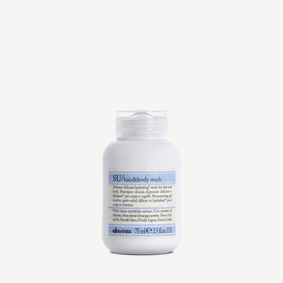 DAVINES SU żel do włosów i ciała Hair&Body Wash 75 ml