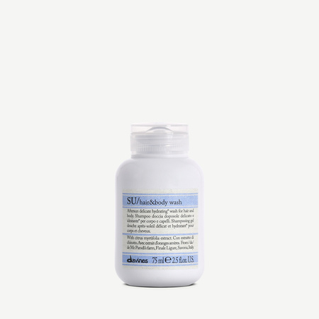 DAVINES SU żel do włosów i ciała Hair&Body Wash 75 ml