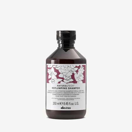 DAVINES NATURALTECH szampon do włosów Replumping Shampoo 250 ml