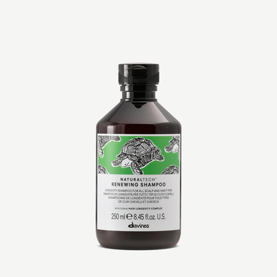 DAVINES NATURALTECH szampon do włosów i skóry głowy Renewing Shampoo 250 ml
