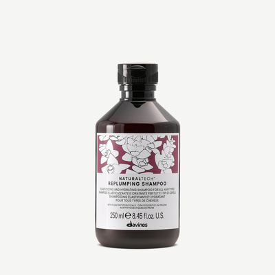 DAVINES NATURALTECH szampon do włosów Replumping Shampoo 250 ml