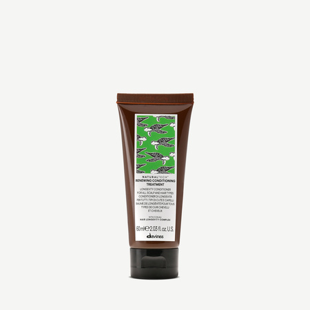 DAVINES NATURALTECH odżywka do włosów i skóry głowy Renewing Conditioning Treatment 60 ml
